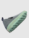 Round Toe Shoes CITY GREY BLUE